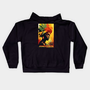 Juneteenth Queen Kids Hoodie